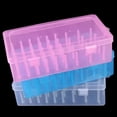 thumbnail image 2 of New Sewing Thread  Box 42 Pieces Spools Bobbin Carrying Case Container Holder Craft Spool Organizing Case Sewing 24 Spools, 2 of 9