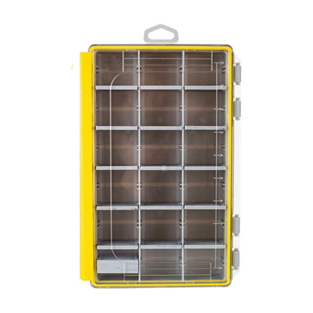 Lure Storage Box Waterproof Organizers Fishing Tackle Box Portable Storage Tray Clear Lid Tray Box Baits Separator