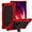 Red Black, variant on for Onn 10.4 Inch Tablet Pro Case Kids,Soft Silicone Case for Walmart Onn 10.4 Tablet Pro 2023 (Model:100110603) with Stand with Adjustable Shoulder Strap - Black