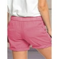 thumbnail image 3 of Womens Casual Shorts Drawstring Elastic Summer Shorts Comfy Pocketed Pants, 3 of 4