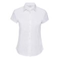 thumbnail image 1 of Russell Collection - Camisa de Manga Corta para Mujer (Blanco), 1 of 3