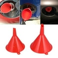 thumbnail image 3 of 2 Sets/8PCS Plastic Funnels Gasoline Kerosene Liquid Funnels for Kitchen Car Automobile (Random Color), 3 of 9