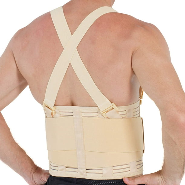 NeoTech Care Adjustable Back Brace Lumbar Support Belt with