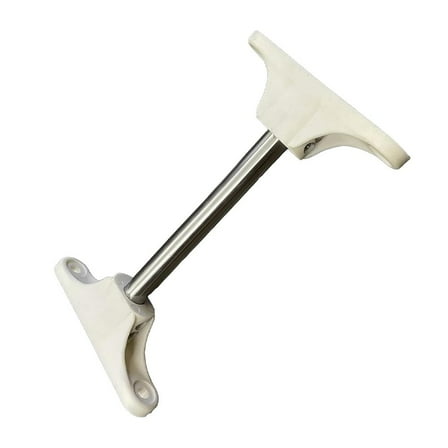 MARINE CITY Adjustable Stand-off Extension with 304 Stainless Steel Tube Bar Nylon Base for Marine Yacht Boat 1 Pcs