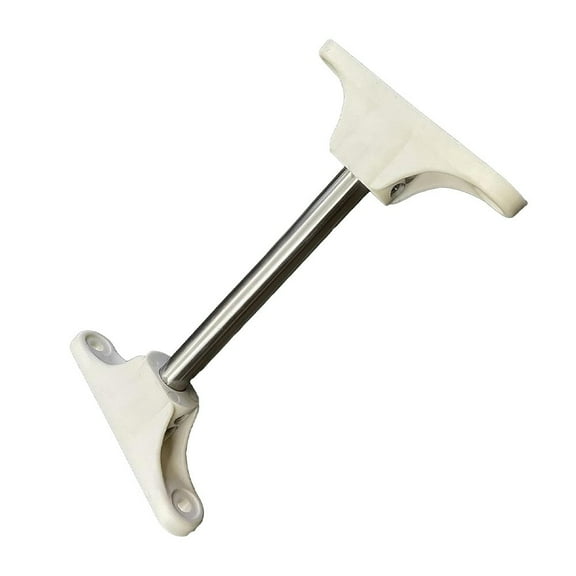 MARINE CITY Adjustable Stand-off Extension with 304 Stainless Steel Tube Bar Nylon Base for Marine Yacht Boat 1 Pcs