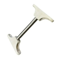 MARINE CITY Oval Tube Boat Handle Grab Bar Mount Handrail with Flange ...