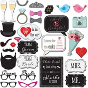 Bride to Be Props 31 PCs/ Wedding Photobooth Props/ Spinster Photo Props