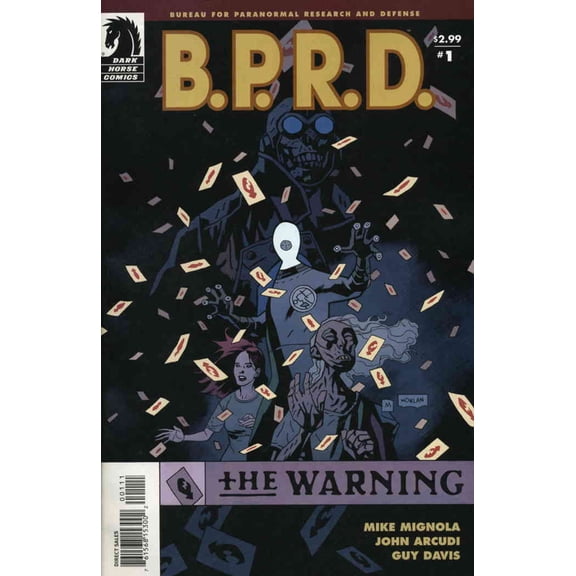 B.P.R.D.: The Warning #1 VF ; Dark Horse Comic Book