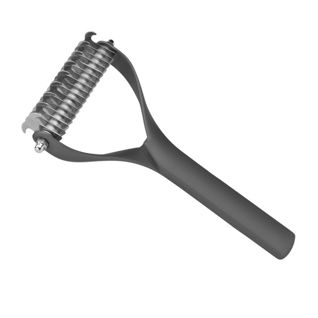 Pet Comb0, Rake Chiot Chat Toilettage Outil Peigne Brosse pour Cheveux pour Peigne Cheveux Noir Grand