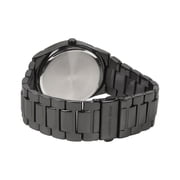Geoffrey Beene Mens Stainless Steel Dress Watch Classic Quartz, Elegant Design, Water-Resistant