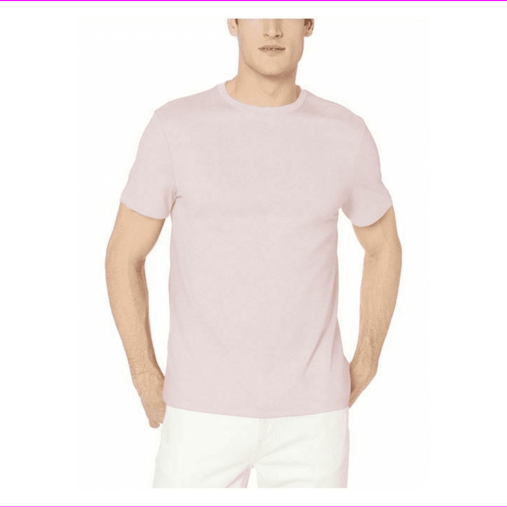 Ejeren Alternativt forslag klippe Calvin Klein Men's Liquid Touch Solid T-Shirt, Pink, XS - Walmart.com