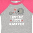 thumbnail image 4 of Inktastic Best Nonna Ever Grandchild Boys or Girls Baby Bodysuit, 4 of 5