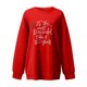 thumbnail image 4 of Moda mujer estampado o-cuello pulóver Tops manga larga cómoda blusa sudadera Fridja  FKASFK573, 4 of 4