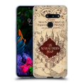 thumbnail image 1 of Head Case Designs Officially Licensed Harry Potter Prisoner Of Azkaban II The Marauder's Map Soft Gel Case Compatible with LG G8 ThinQ, 1 of 7