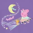 thumbnail image 2 of Junior's Peppa Pig Magic Is Real Graphic Tee Purple X Large, 2 of 3