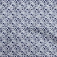 thumbnail image 1 of oneOone Cotton Cambric Navy Blue Fabric Ocean Underwater Life Craft Projects Decor Fabric Printed By The Yard 42 Inch Wide, 1 of 4
