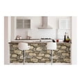 thumbnail image 3 of NuWallpaper Hadrian Stone Wall Peel & Stick Wallpaper, 3 of 3