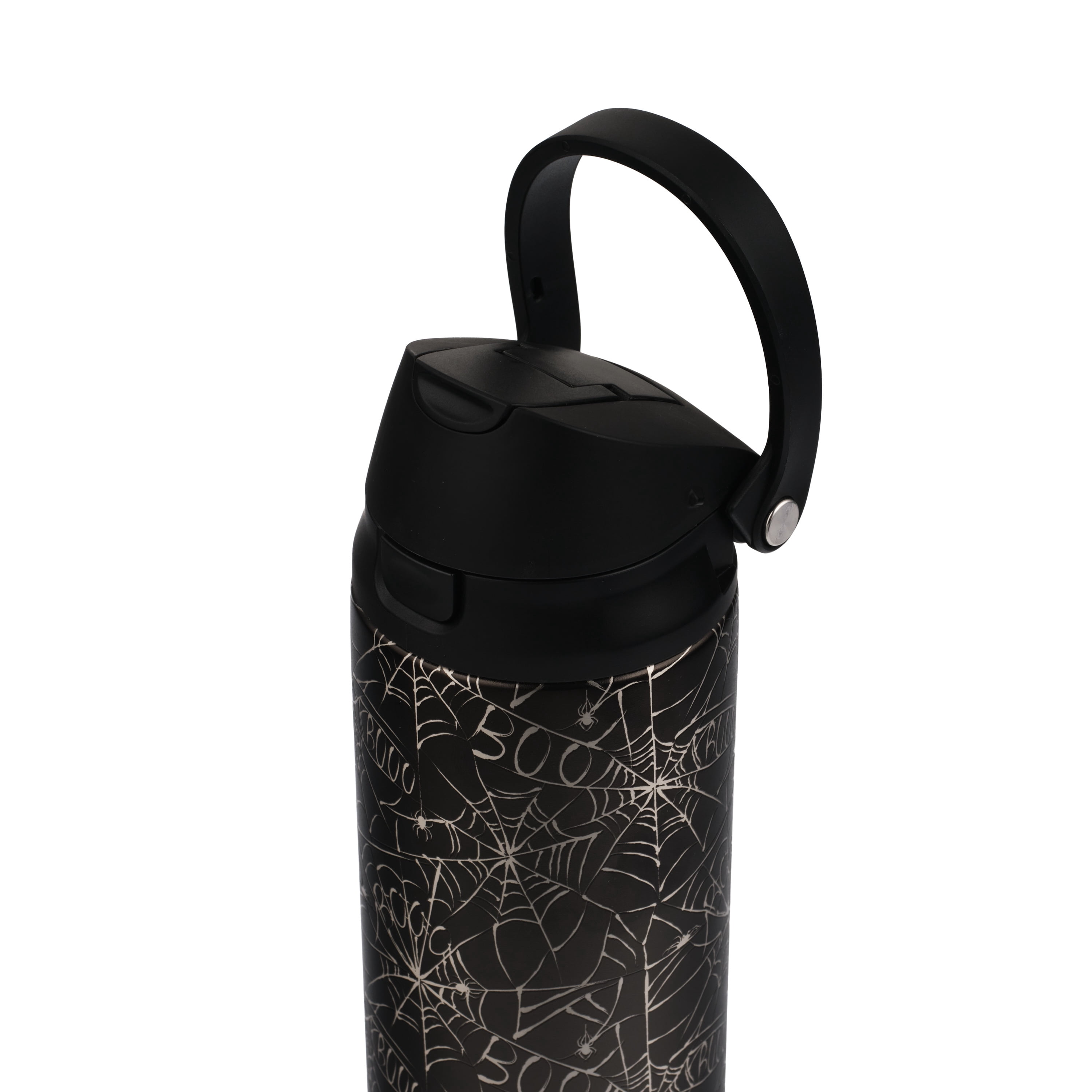 TAL 24oz Stainless Steel 2-in-1 Water Bottle with Straw and Chug Lid, Web