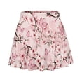 thumbnail image 5 of Womens Yoga Shorts High Waist Side Pocket Stylish Print Lightweight Gym Shorts for Workout Wear Multicolour L, 5 of 5