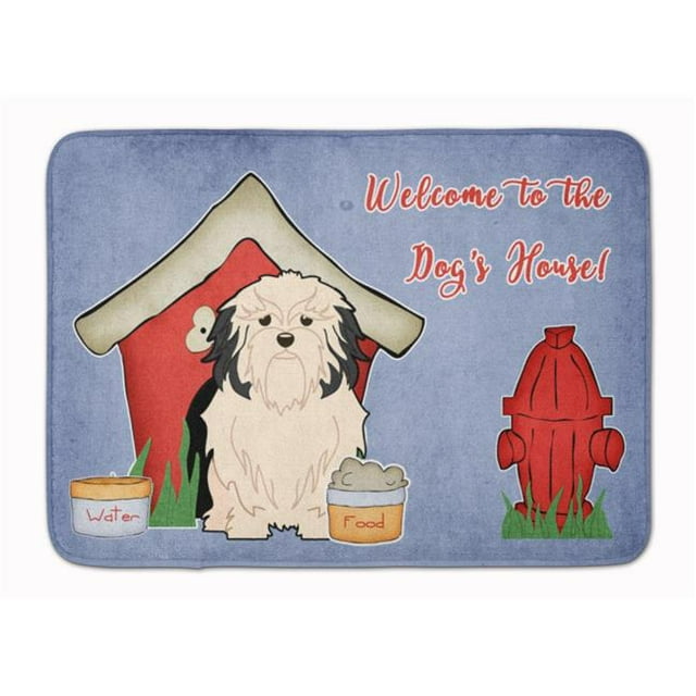 Carolines Treasures BB2773RUG Dog House Collection Lowchen Machine Washable Memory Foam Mat