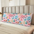 thumbnail image 6 of KLL Ultra Soft Microfiber Body Pillow Cover/Pillowcases 20"x54" with Hidden Zipper Closure-Cupcakes and Donuts, 6 of 8