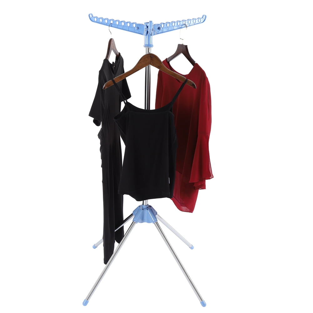 LYUMO Garment Rack Portable, Coat Rack, Portable Foldable 360 Rotation