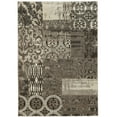 thumbnail image 2 of Jewel Blocked Abstract Patterned Rug, 2 of 3