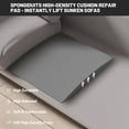 thumbnail image 6 of Couch Cushion Support for Sagging Seat - 20" x 20" High-Density Curved Foam Sofa Cushion Support Board, Couch Supporter for Under The Cushions, Grey Set of 1, 6 of 10