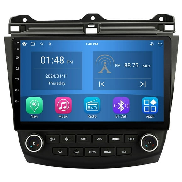 RoverOne 4+64GB Car Stereo CarPlay GPS Navigation Bluetooth for Honda Accord 7 VII 2002-2008 Android Touch Screen Player