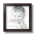 thumbnail image 2 of ArtToFrames 7x7 inch Walnut Bamboo Picture Frame, Brown Wood Poster Frame (4874), 2 of 8