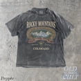 thumbnail image 3 of Vintage Rocky Mountains Colorado T-Shirt, Outdoor Discovery Graphic Tee, 90s Mountain Hiking Shirt, Comfort Colors® Ivory Nature Top, 3 of 6