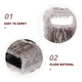 thumbnail image 3 of OUNONA Wallet Cases Fur Grey Full Protection For Travel Mobile Phones 1Pcs, 3 of 7