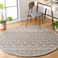 thumbnail image 2 of SAFAVIEH Metro Fletcher Medallion Area Rug, Grey/Ivory, 6' x 6' Round, 2 of 8