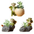 thumbnail image 2 of Maceta Decorativa De Mesa, Adorno De Dinosaurio, Decoración De Maceta De Flores De Animales Speravity HA039901-03, 2 of 6