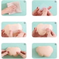 thumbnail image 4 of Forma de nube: soporte de pared para teléfono móvil de tres partes, soporte de pared para control remoto, estuche de pared ABS para cargar teléfono móvil, estuche de almacenamiento., 4 of 5