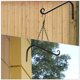 thumbnail image 1 of unbranded Soporte De Hierro Negro Para Macetas Colgantes Y De Jardín Montado En Pared, 1 of 8
