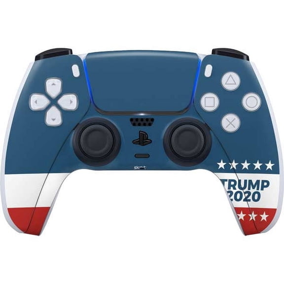 Skinit Trump 2020 Red White and Blue PS5 Controller Skin