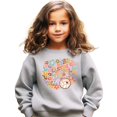thumbnail image 2 of Trendy Volleyball Sweatshirt School Pride Retro Sweater for Adults and Teens Gray Sweatshirt Youth XS, 2 of 5