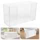 thumbnail image 4 of Transparent Acrylic Tissue Box Paper Extraction Box Room Tissue Dispenser, 4 of 5
