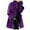 Purple, variant on Mifelio Womens Winter Coats Outwear Coat Slim Color Ladies Long Winter Warm Trench Wool Casual Fashion Cardigan Open Jacket Sleeve Long Womens Overcoat Women's Coat, Coats for Women Brown L