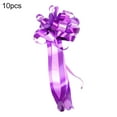 thumbnail image 1 of Trayknick 10Pcs Pull Bow Ribbon Decorative Wide Application Romantic Car Party DIY Festive Pull Flower for Gift Packing, 1 of 13