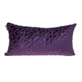thumbnail image 1 of Parkland Collection PILL21315P Sora Transitional Purple Rectangle Throw Pillow, 1 of 1