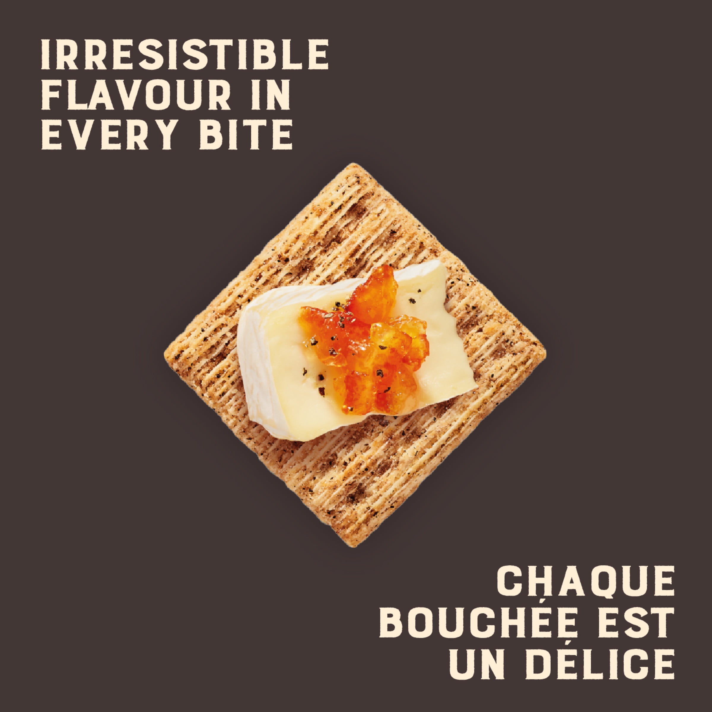 TRISCUIT Poivre Concassé et Huile d’olive Craquelins 200 g