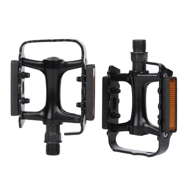 Pedales de Bicicleta perfecl 9/16 Pulgadas con Reflector Negro 100x63x24mm
