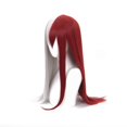 thumbnail image 5 of RV Peluca de Cosplay de plata semi-roja de onda larga con flequillo, peluca de anime, ropa de juego para mujeres brillar  Electrónica, 5 of 5