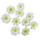 thumbnail image 2 of 10 piezas de cabezas de flores falsas al por mayor para manualidades Flores de margaritas artificiales Decoración floral de bricolaje para Macarena flores para manualidades, 2 of 7