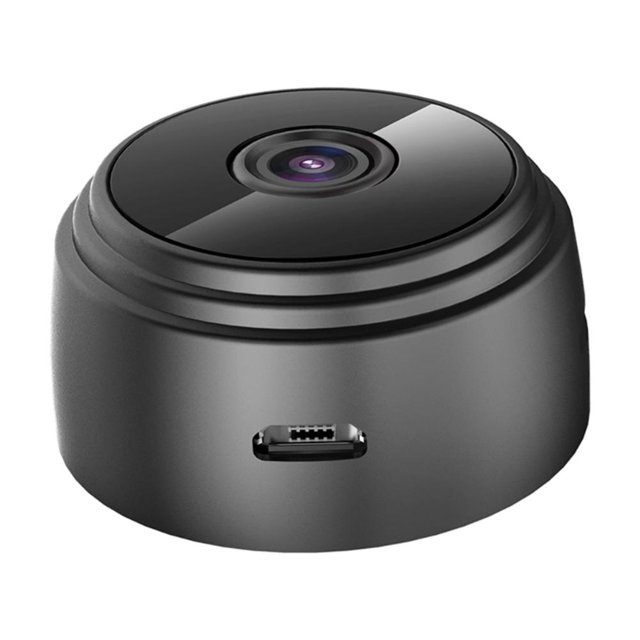 WiFi Smart Night Vision Alarm Camera Home Mini Video Recorder Set (Negro) Tmvgtek Para estrenar