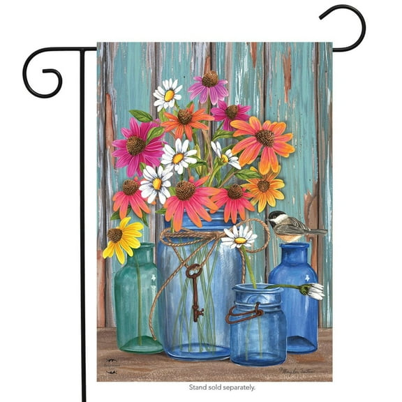 Briarwood Lane Farm Fresh Flowers Spring Garden Flag