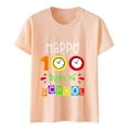 thumbnail image 6 of Patlollav Womens Tops Ladies Multi-Color Short Sleeve T-Shirt Graphic Print Tops, 6 of 6