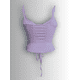 thumbnail image 4 of SET DE 3 BLUSAS DE TIRANTE MUJER ACANALADO STRETCH CON JARETA UNITALLA, 4 of 5